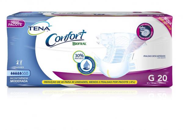 Fralda Geriatrica Biofral/tena Confort G C/20