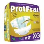 Fralda Geriátrica Classic Xg Protfral 7 Unidades