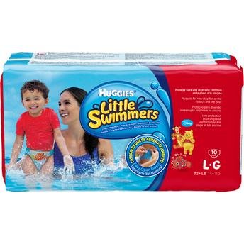 Fralda Huggies Little Swimmers G C/10