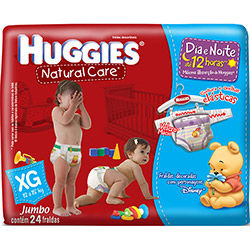 Fralda Natural Care - XG - 24 Unidades - Huggies