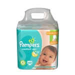 Fralda Pampers Confort Sec Pack Tamanho G 60 unidades