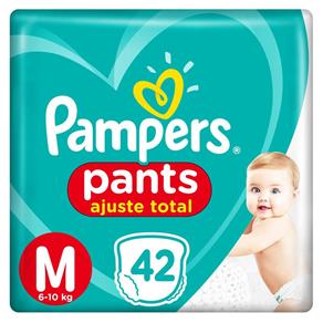 Fralda Pampers Confort Sec Pants Mega M 42 Unidades