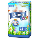 Fraldas Camy Baby - 38 Unidades - G