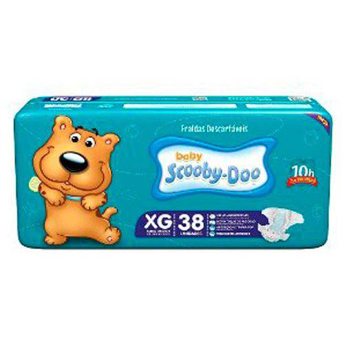 Fraldas Scooby Doo Baby 38 Unidades Tamanho Xg
