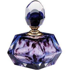 Frasco para Perfume Vaneza Vidro Violeta 9,5X12Cm