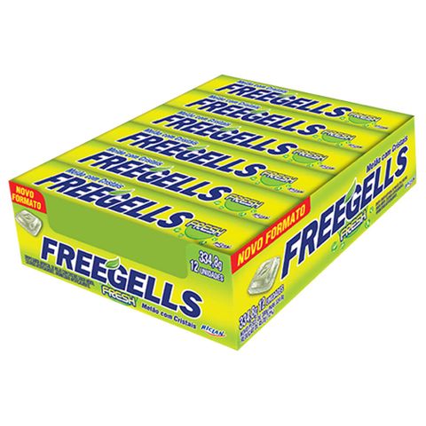 Freegells Drops Fresh Melão C/12 - Riclan