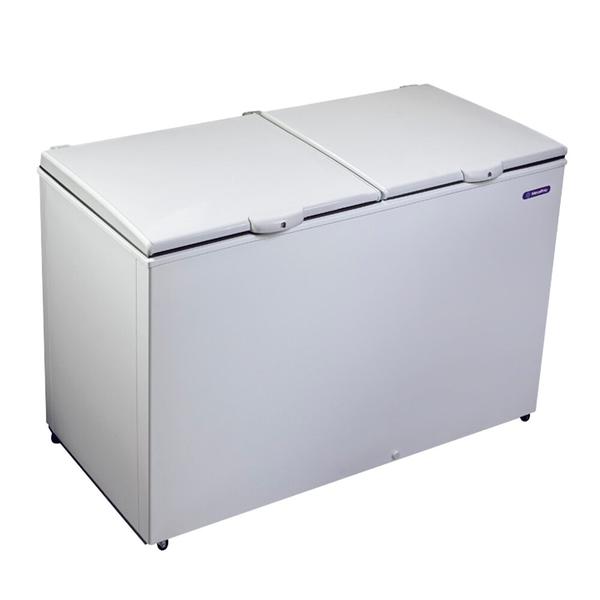 Freezer e Refrigerador Horizontal Metalfrio (Dupla Ação) 2 Tampas 419 Litros DA420 220v