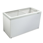 Freezer Expositor Horizontal Metalfrio Porta De Vidro Deslizante Branco 439 Litros Hf55l