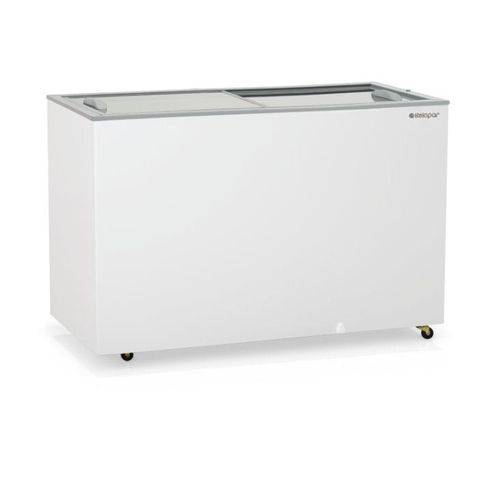 Freezer Horizontal 410l Vidro Deslizante 110v - Gelopar