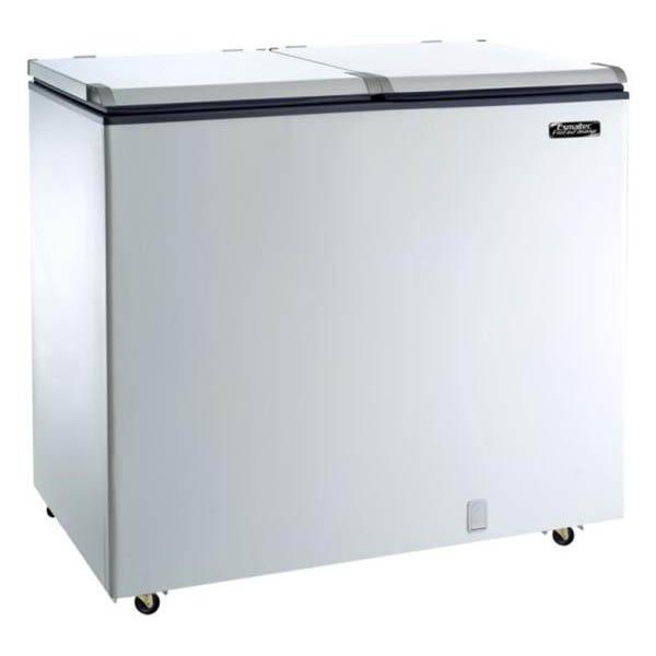 Freezer Horizontal EFH 350 2 Portas 305L Branco ESMALTEC