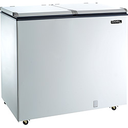 Freezer Horizontal Esmaltec EFH350 2 Portas 305 Litros Branco