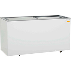 Freezer Horizontal Expositor Gelopar Dupla Ação GHDE-510 532l Branco