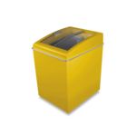 Freezer Horizontal Fh150c 150 Litros Amarelo - Ártico