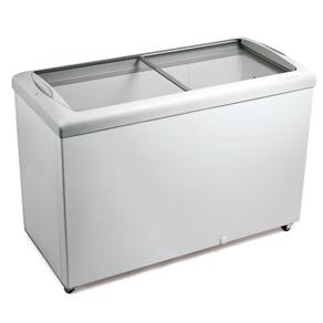 Freezer Horizontal Tampa de Vidro para Sorvetes e Congelados 433 Litros HF40S – Metalfrio - 110v