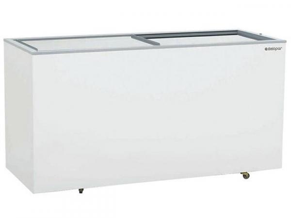 Freezer Industrial Horizontal Gelopar 2 Portas - 469L GHDE 510