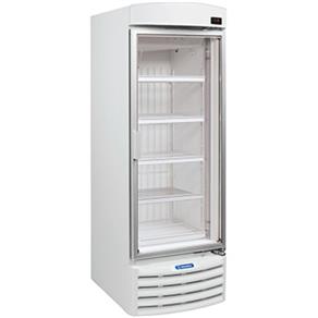 Freezer Vertical 497L VF50F C/ Porta de Vidro Branco - Metalfrio - 220v