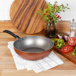 Frigideira Wok Antiaderente Cobre 24 Cm - La Cuisine By Brinox