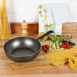 Tudo sobre 'Frigideira Wok Antiaderente Grafite 28cm La Cuisine By Brinox'