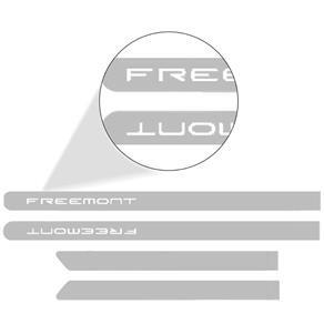 Friso Lateral Fiat Freemont Personalizado - Prata Argento