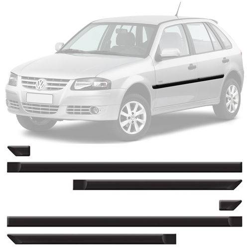Friso Lateral Gol Parati G4 4 Portas 2006 2007 2008 2009 2010 2011 2012 2013