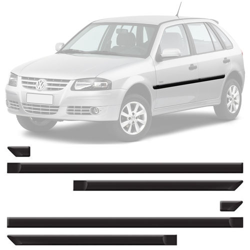 Friso Lateral Gol Parati G4 4 Portas 2006 2007 2008 2009 2010 2011 2012 2013