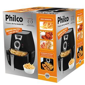Fritadeira Air Fry Digital Preta - Philco - 110v