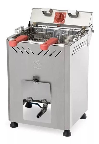 Fritadeira Elétrica Industrial Marchesoni FT.3.182 - 18L Inox Água e Óleo com 2 Cestos 220 V