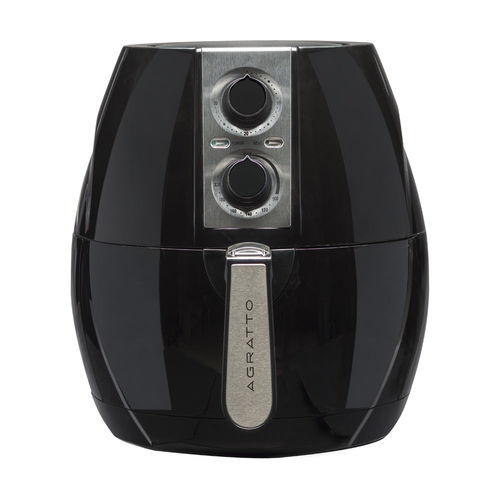 Fritadeira Elétrica Sem Óleo Fryer 1200w 220v Af-02 6046 Preto - Agratto