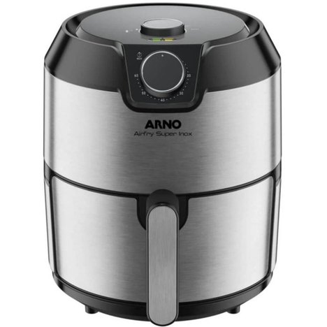 Fritadeira Sem Óleo Arno Airfry Super Inox 4,2L 1400W Ey201db1