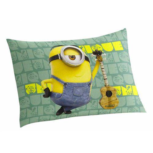 Fronha Infantil Minions 50cm X 70cm Lepper