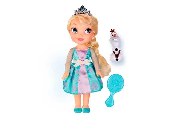 Frozen Boneca Luxo Elsa com Olaf - Sunny