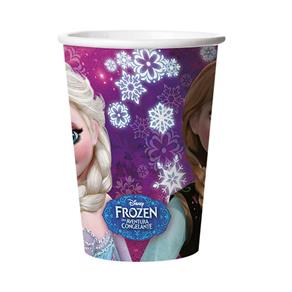 Frozen Copo Papel 330ml C/8 - Regina