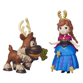 Frozen Mini Boneca Anna e Swen - Hasbro