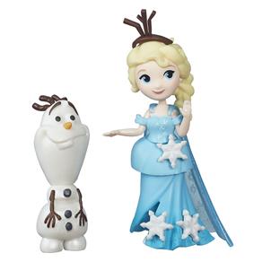 Frozen Mini Boneca Elza e Olaf - Hasbro