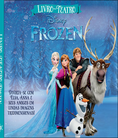 Frozen uma Aventura Congelante - Livro-Teatro