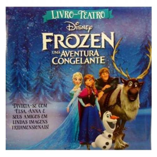Frozen uma Aventura Congelante. Livro Teatro