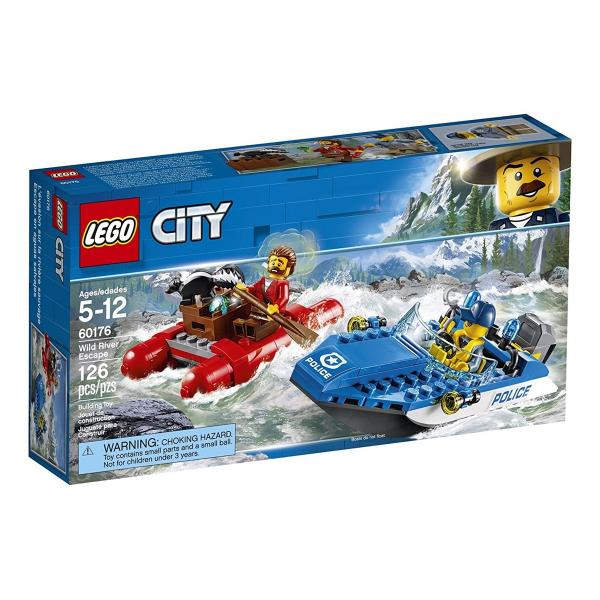 Fuga no Rio Furioso Lego City 126 Peças - 60176