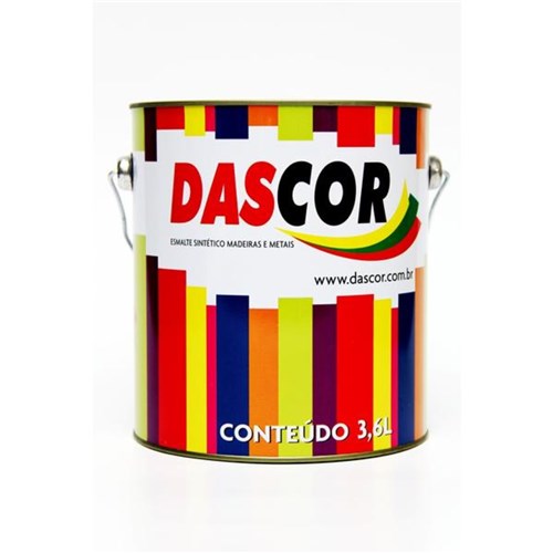 Tinta Latex Acrílico Premium Dascor Branco 3.6L