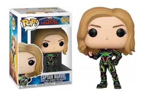 Funko Pop! Captain Marvel 516 - Capitã Marvel