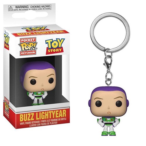 FUNKO POP! Chaveiro - Toy Story - Buzz Lightyear / Buzz Lightyear