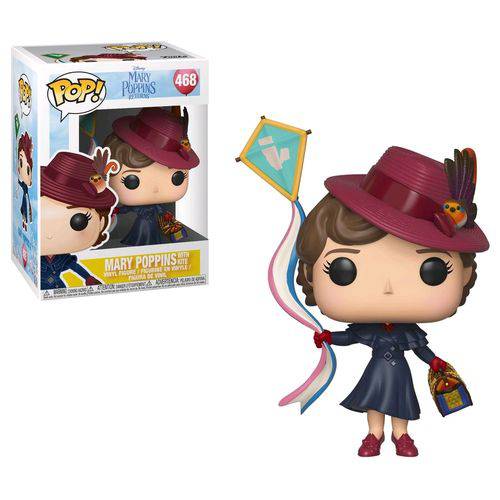 Tudo sobre 'Funko Pop Disney: Mary Poppins Returns - Mary Poppins W/ Kite #468'