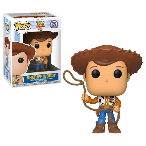 Funko Pop Disney: Toy Story 4-sherif Woody #522