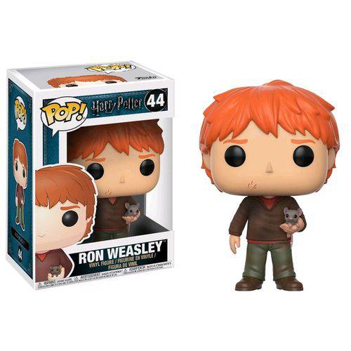 Funko Pop Harry Potter: Ron Weasley With Scabbers #44