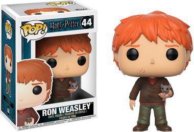 Funko Pop Harry Potter Ron Weasley With Scabbers 44