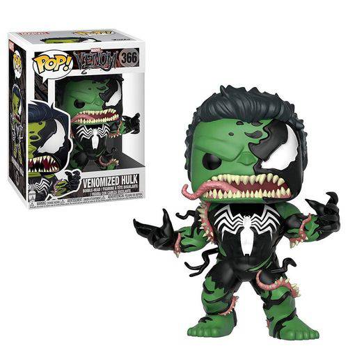 Tudo sobre 'Funko Pop Marvel Venom 366 Venomized Hulk'