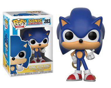 Funko Pop Sonic The Hedgehog Sonic With Ring 283