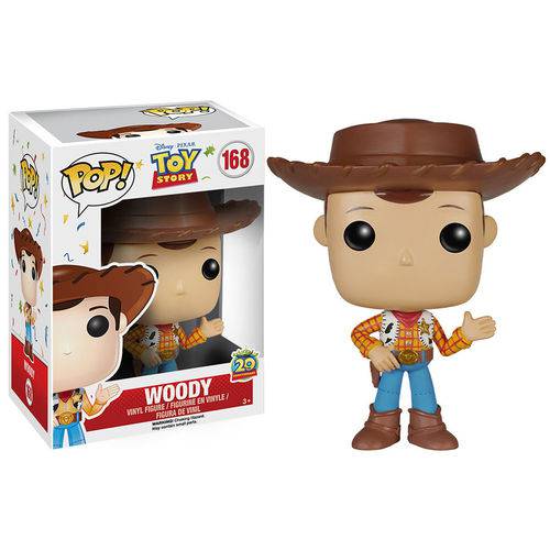 Funko Pop Woody 168 Toy Story Disney Boneco