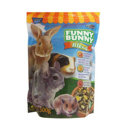 Funny Bunny Blend Ração para Porquinho da India 500 G
