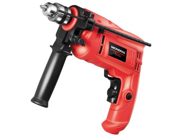 Furadeira de Impacto Mondial 600W 1 Velocidade - 3/8” com Maleta Power Tools NFFI-08M