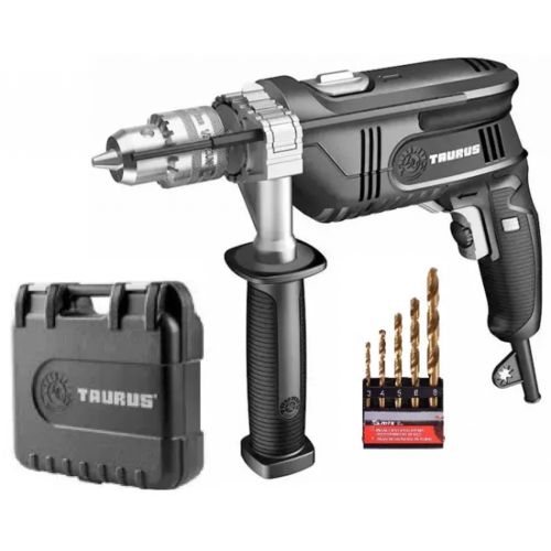 Tudo sobre 'Furadeira Impacto 1/2'' 650w TFI-65 220V Taurus com Maleta + Kit de Brocas 723839 Mtx'